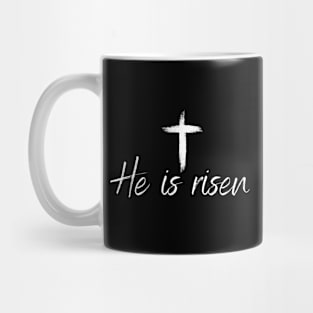 He is risen christian easter cross Mug